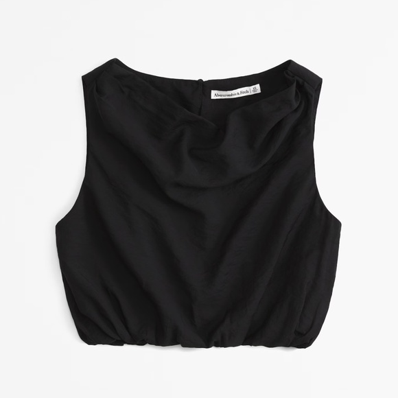 Abercrombie & Fitch Tops - Crinkle Textured Cowl Neck Set Top NWT